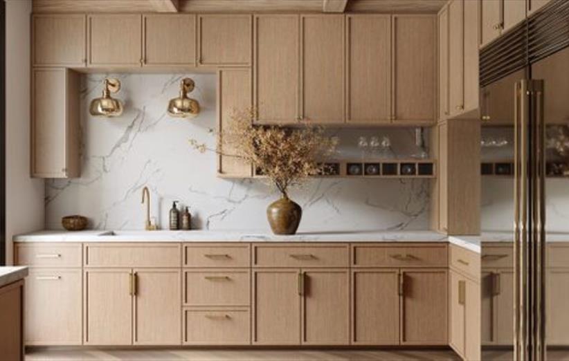 طراحی کابینت آشپزخانه مدرن در اهواز | نجاری گل چوب